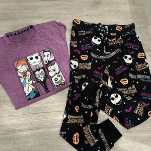 The nightmare before Christmas pajamas